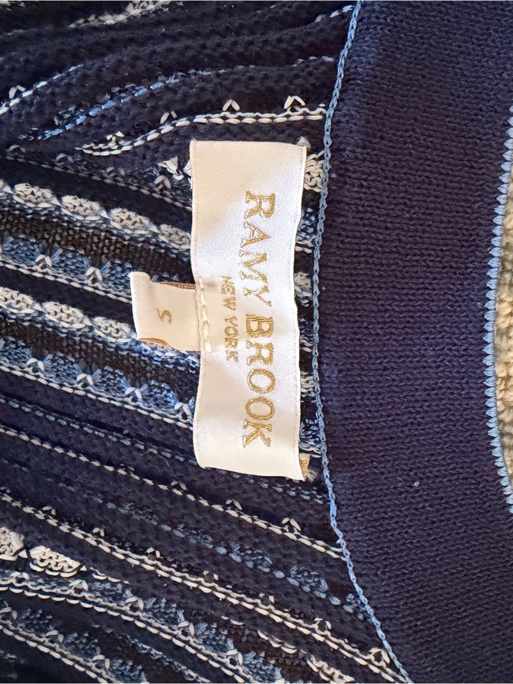 Ramy Brook Paetyn Striped V-Neck Maxi Dress - Picture 3 of 4